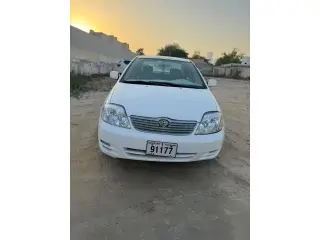 2004 Toyota Corolla in Sharjah used car